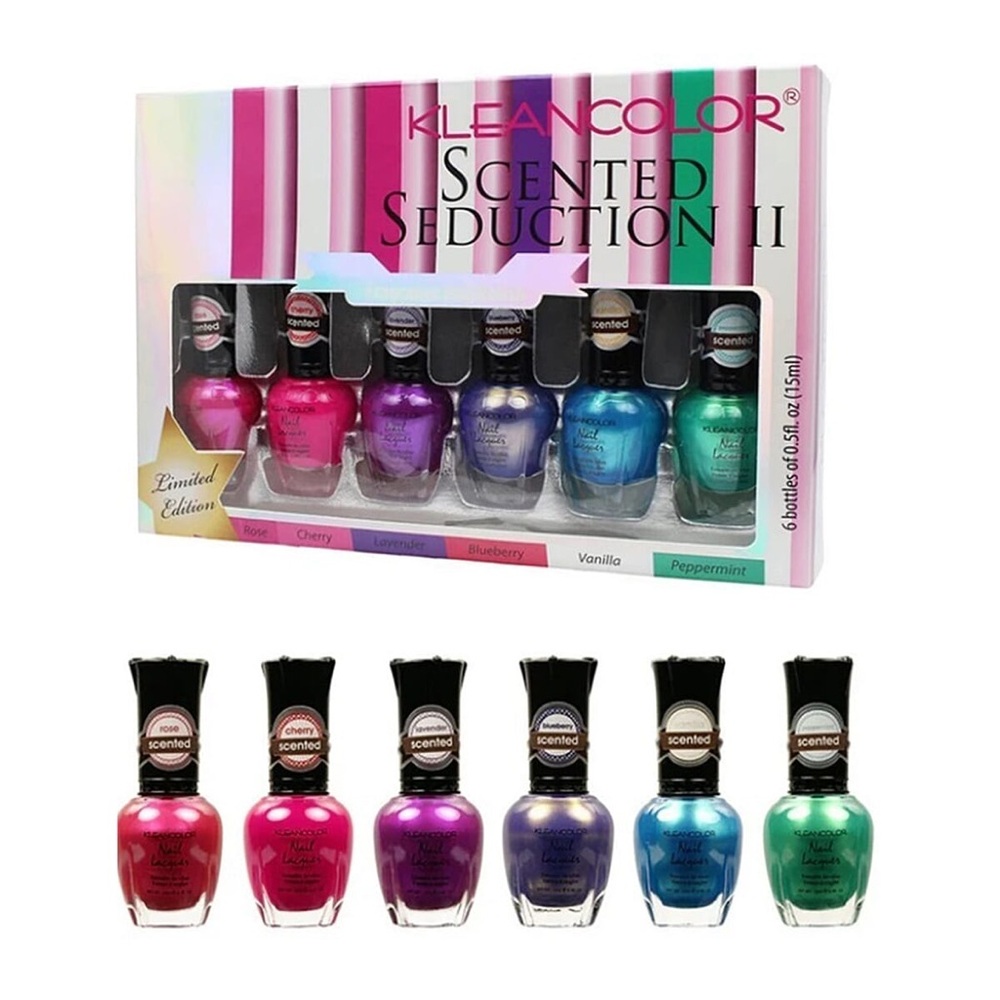 Kleancolor Scented Nail Polish - Purple Passion